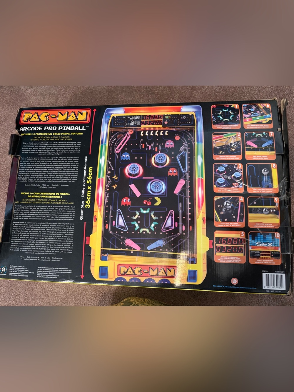 Arcade Pro Pinball - Yellow/Multicolor - Picture 2 of 2